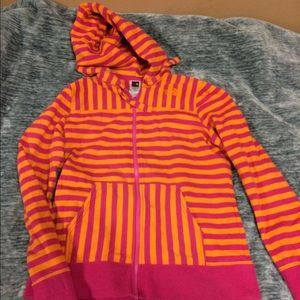 The Northface zip up hoodie